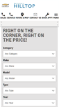 Mobile Screenshot of hilltopchevy.com